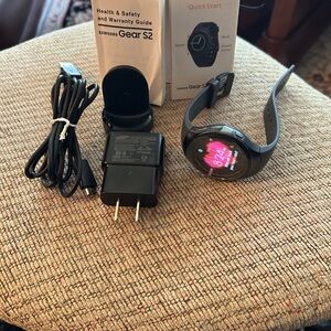 Samsung Gear S2 Black Smartwatch with Advanced Fitness Features.att company.